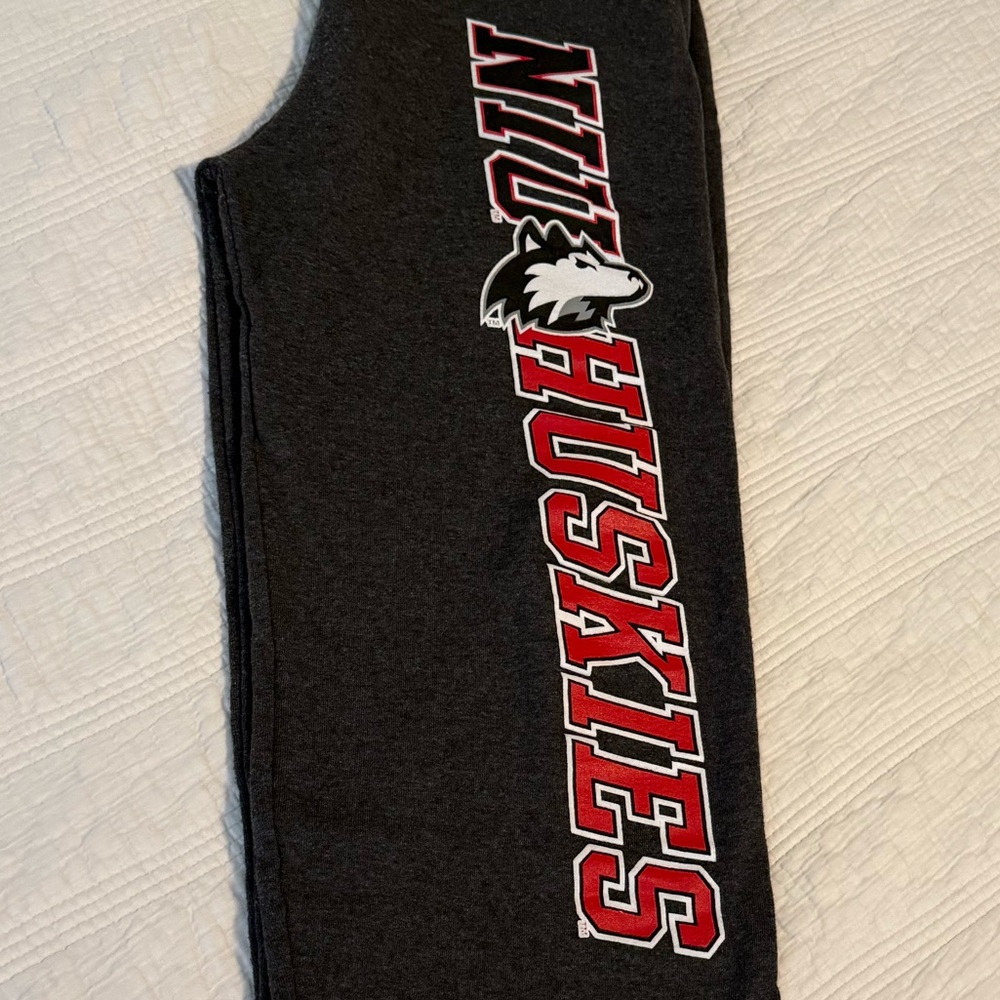 Northern Illinois University Gray Sweatpants Size Unisex Small